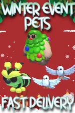 Turtle Doves Humbug Tree Sasquatch Adopt Your Winter Event Pets FAST DELIVERY!