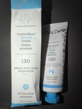 DRUNK ELEPHANT UMBRA SHEER Mineral Cream SPF 30 SUNSCREEN 2oz/60mL Box Damage