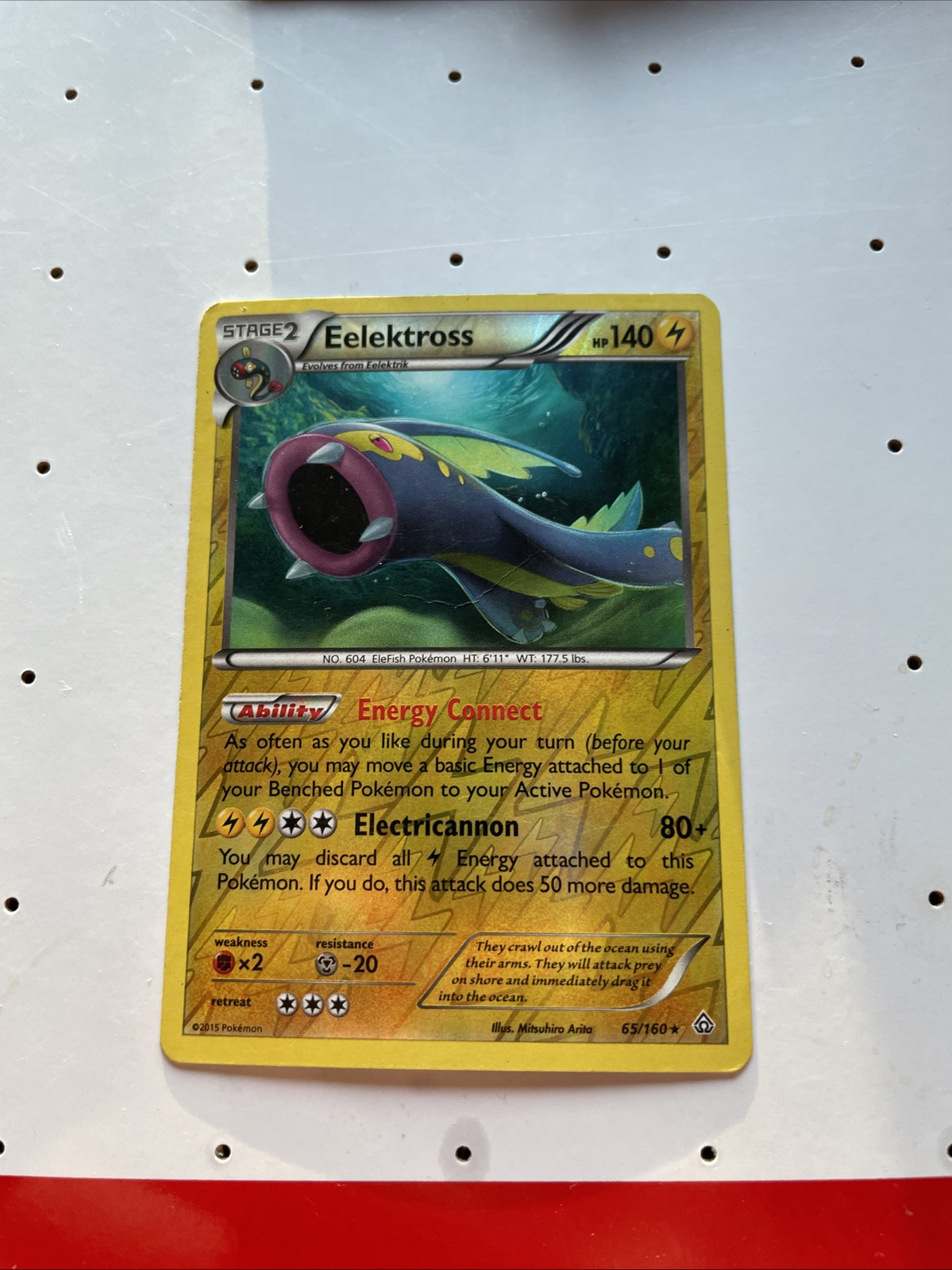Eelektross 65/160 XY-Primal Clash Reverse Holo