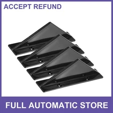 Four Diffuser Shark Fin Spoilers Rear Spoiler Wing Diffuser Trim Universal