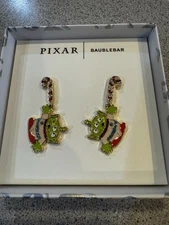New Baublebar x Disney Pixar Toy Story Aliens Christmas Dangle Earrings Holiday