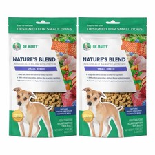 Pack 2 - 6 oz Dr. Marty Nature's Blend Freeze Dried Dog Food for Small Dogs