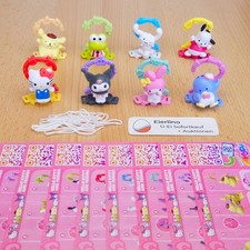 NEW - HELLO KITTY AND FRIENDS - complete set of 8 figures LIMITED KINDER SET