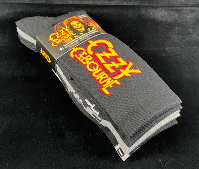Perri's Socks  Ozzy Osbourne Crew Socks 3 Pair Mens 7-12 Licensed, NWT