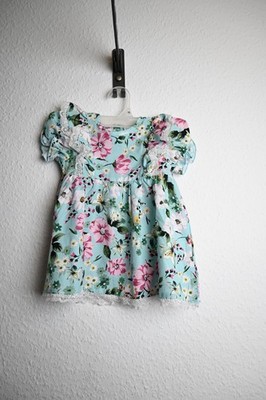 Süßes Baby Kleid Blumen Muster Größe 3 6 Monate