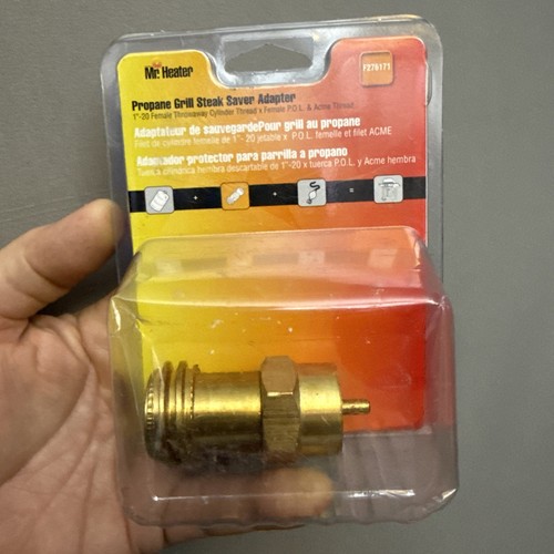 Mr. Heater Propane Grill Steak Saver Adapter 1 lb Dispoable Bottle F276171 - Picture 2 of 11