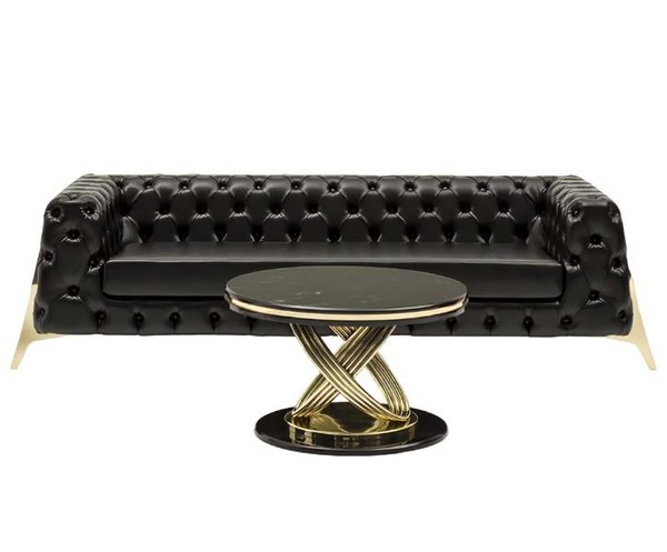 Modern Dreisitzer Couch Couchtisch Designer Relax Sofa 3-Sitzer Arbeitszimmer-image
