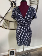 JUNIORS NAVY DRESS SIZE MEDIUM BY FOREVER 21 NWTS