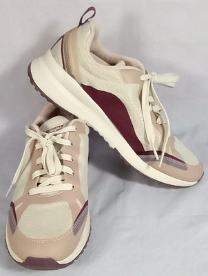 Skechers Bobs SQ3 Women's 9½ Blush Sneaker #117184 Excellent Cond.