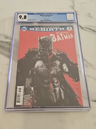 All Star Batman #1 Jock Variant CGC 9.8 DC Comics 2016