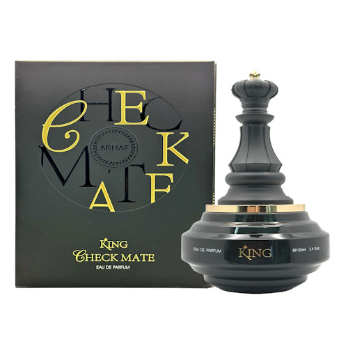 Checkamate King by Armaf 3.4 oz EDP Cologne for Men New In Box