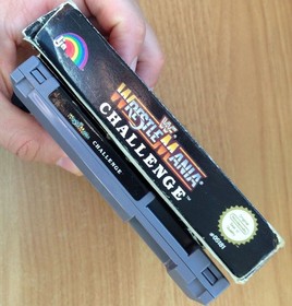 WWF WRESTLEMANIA CHALLENGE COMPLET NINTENDO NES PAL B FRA CIB OVP WF - Bon &eacute;tat