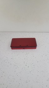 Ninetendo 3DS Handheld System Flame Red  Working No Stylus Original Packaging