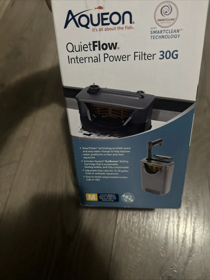 Aqueon QuietFlow SmartClean Internal Power Filter (15 Gallon) -open box - Image 4 of 4