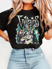 Villains Halloween Bad Witches Spooky Tshirt Men Women