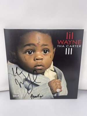 Lil Wayne Signed Tha Carter III 3 Vinyl Album Beckett COA | eBay