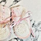 Baby Booties Crocheted Photography Photo Prop Newborn Infant Birthday Party Xmas — photo 4