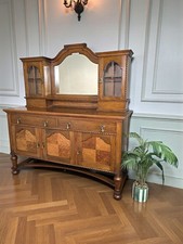 An Antique Early 20th Century Golden Oak Dresser Sideboard ~Delivery Available~