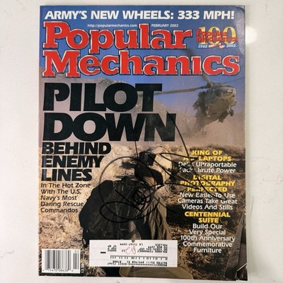Popular Mechanics February 2002 Pilot Down Behind Enemy Lines