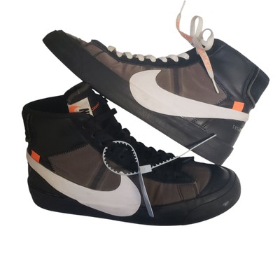 Nike Blazer Mid Off-White Grim Reaper AA3832-001 Halloween 2018 Size 10.5 No Box