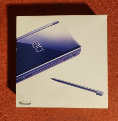 Enamel Navy Nintendo DS Lite With Charger - Open Box