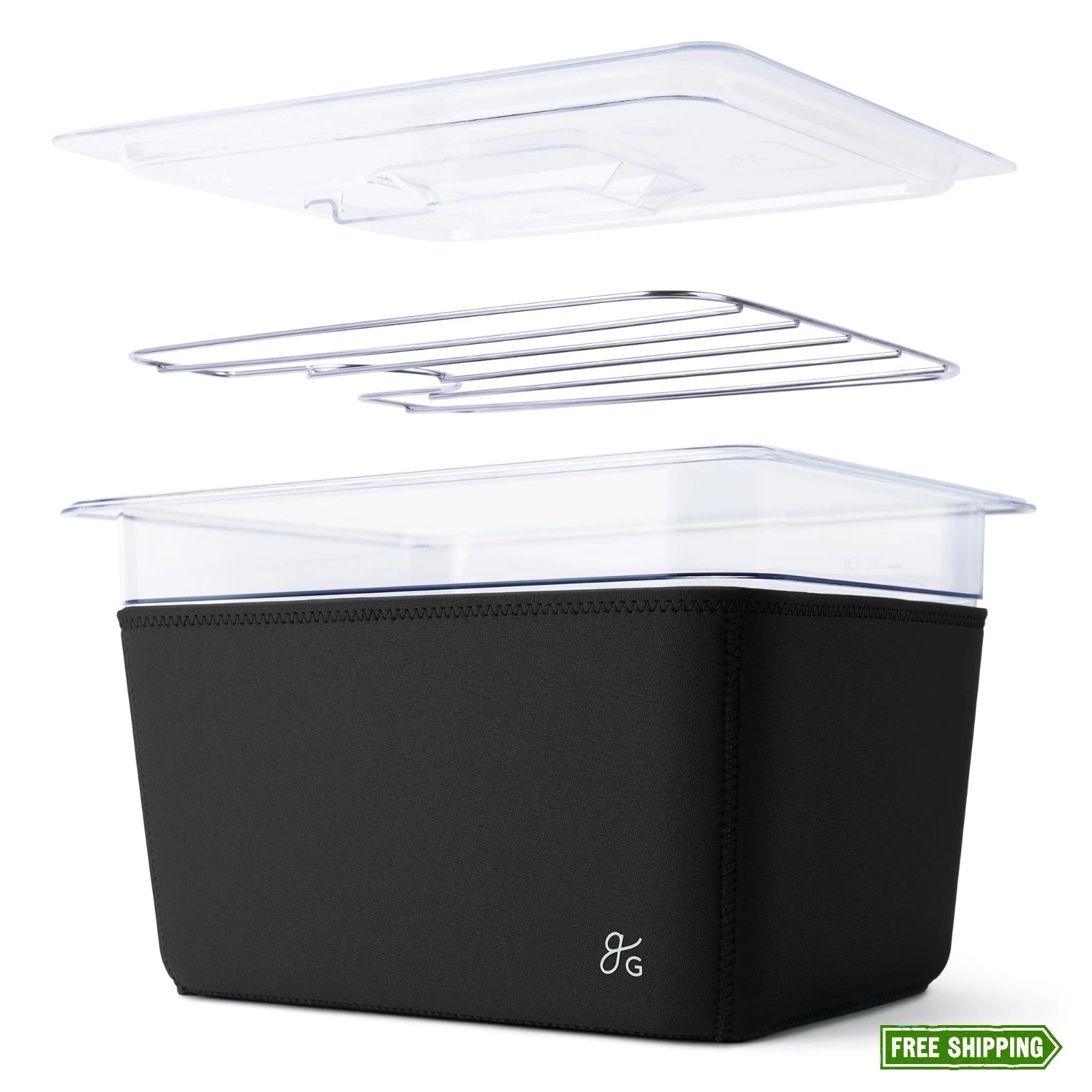 Greater Goods Sous Vide Container 12 Qt with