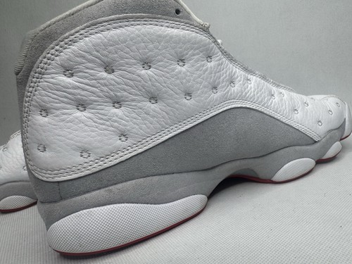 Talla Us 8.5 - Air Jordan 13 Retro Blanco Gris Lobo - Imagen 7 de 13