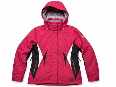 Helly Hansen Helly Tech Skijacke UK 14 pink wasserdicht Mantel mit Kapuze
