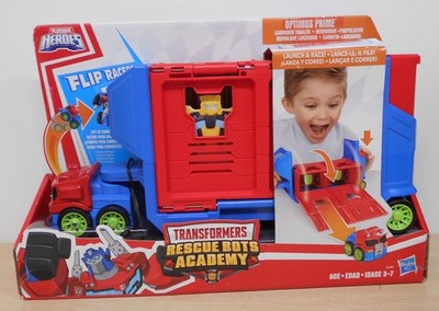 Transformers - Optimus Prime Actionfigur - Rescue Bots Academy **Brandneu**