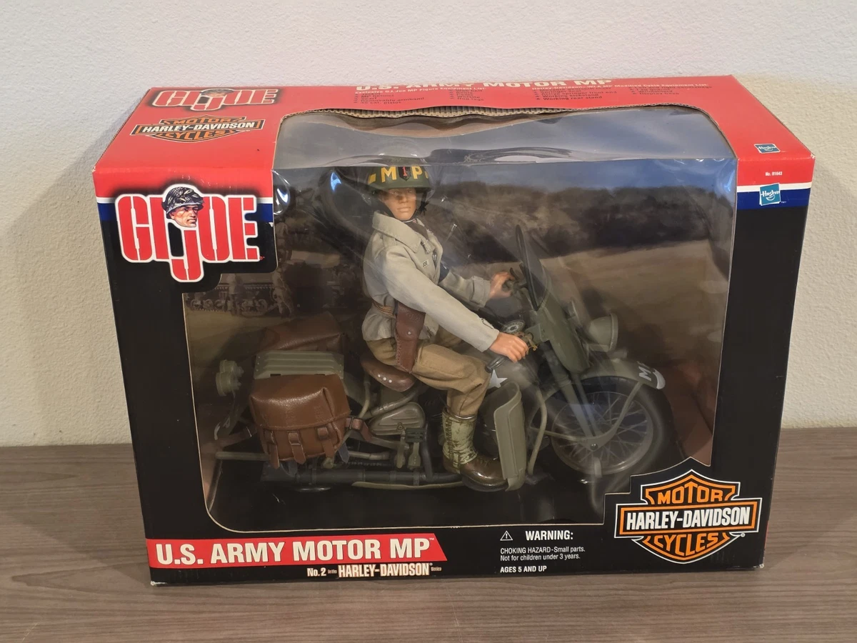 G.I. Joe Military & Adventure 1:6 Motorbike Action Figures for