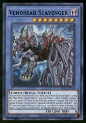 Vendread Scavenger POTE-EN040 Super Rare 1st Edition Yu-Gi-Oh! Card