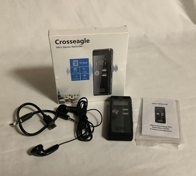 64GB Digital Recorder with Voice Activation 4552 Hours Tested Working
