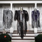 3 PCS Halloween Hanging Skeleton Ghosts Grim Reapers for Outdoor Decorations