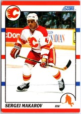 1990-91 Score Hottest and Rising Stars #99 Sergei Makarov
