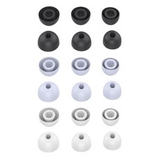 Flexible Earbud Tip Inserts Ear Cushions Comfortable For 6i Noise Isolating 6pcs