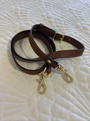 New AIMEE KESTENBERG Brown Tan Leather Gold Hardware 40-47  Replacement Strap