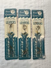 Vintage Mid-Century FOUR SEASONS FISHING items - New in Package - Lot of 3 items