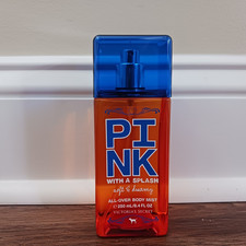 Victoria's Secret Pink with a Splash Body Mist 8.4 Fl oz Soft And Dreamy New