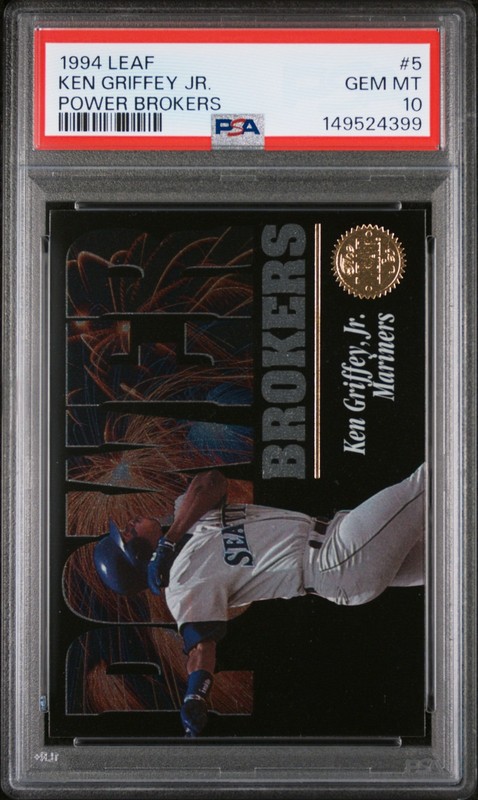 1994 LEAF POWER BROKERS #5 KEN GRIFFEY JR. PSA 10