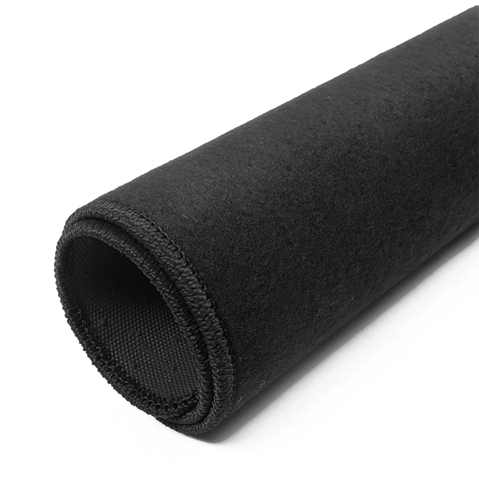 Alfombrilla delantera de nailon negra 2 piezas apta para 94-01 Ram 1500 2500 3500 4000 Foto 2 de 4