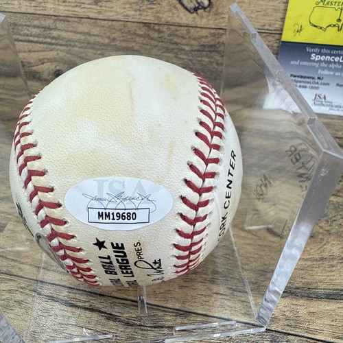 TOMMY LASORDA SIGNED RAWLINGS ONL BASEBALL Los Angeles Dodgers JSA COA - Picture 5 of 6