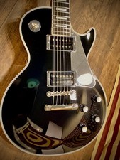 Tokai LC190S-CM Les Paul Custom Type Black Electric Guitar Used