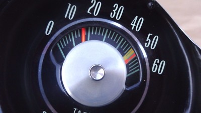 1964-1965 Chevelle & El Camino In-Dash Tachometer, Factory Replacement Gauge By The Parts Place Inc