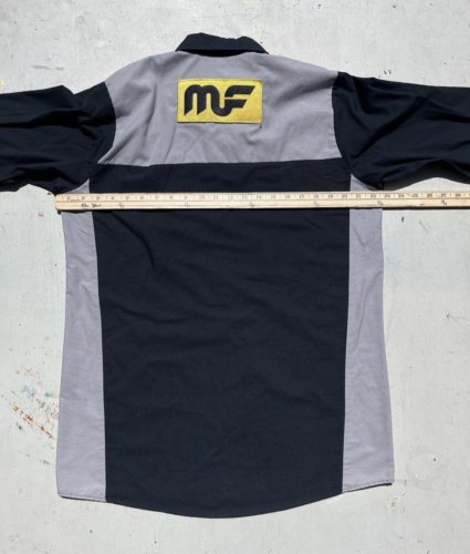 Men's MAGNAFLOW Shirt Multicolor Logo M Patches Shop Mechanic Uniform Auto Race - Picture 12 of 15