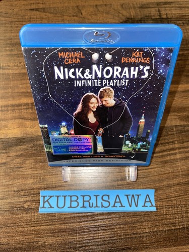 NICK & NORAH'S INFINITE PLAYLIST (2008) Blu-ray Michael Cera Kat Dennings