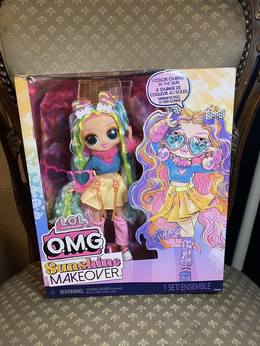 LOL Surprise OMG Sunshine Makeover Bubblegum DJ Fashion Doll LOL Surprise OMG Sunshine Makeover Bubblegum DJ Fashion Doll