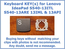 KEY for Lenovo Ideapad S540-13IML S540-13ARE S540-13API S540-13ITL Keyboard US