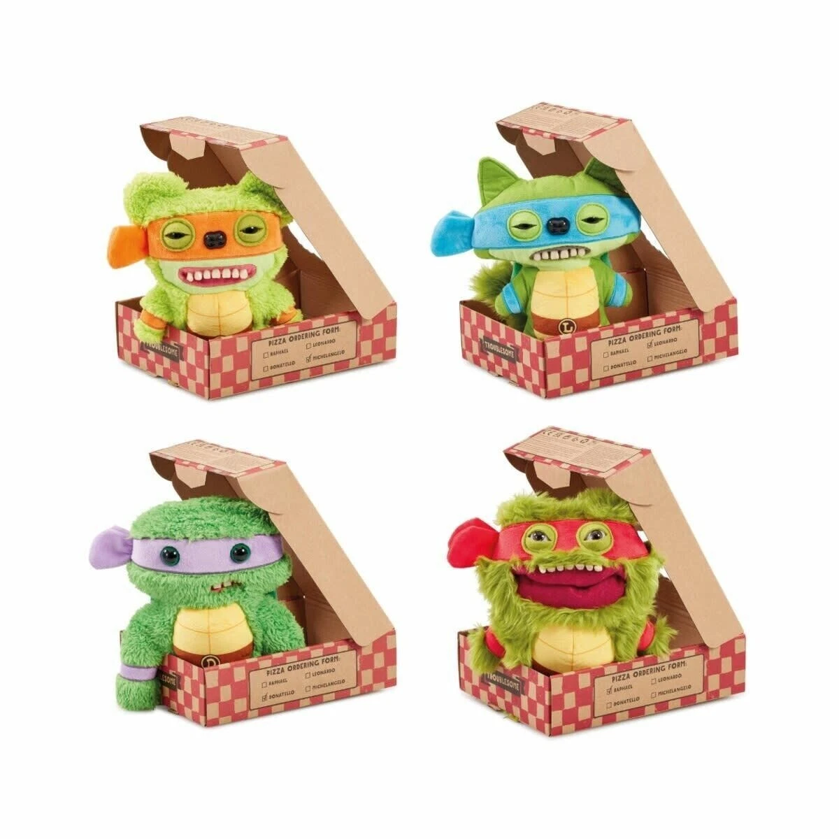 TMNT X Fuggler Teenage Mutant Ninja Turtles Limited Edition Set Of 