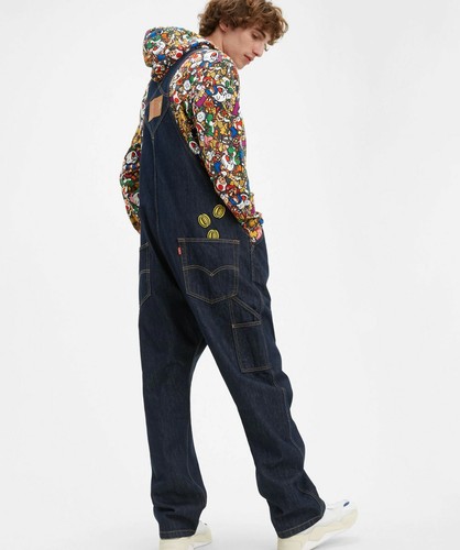 Denim Dungaree Overalls Jeans RARE 