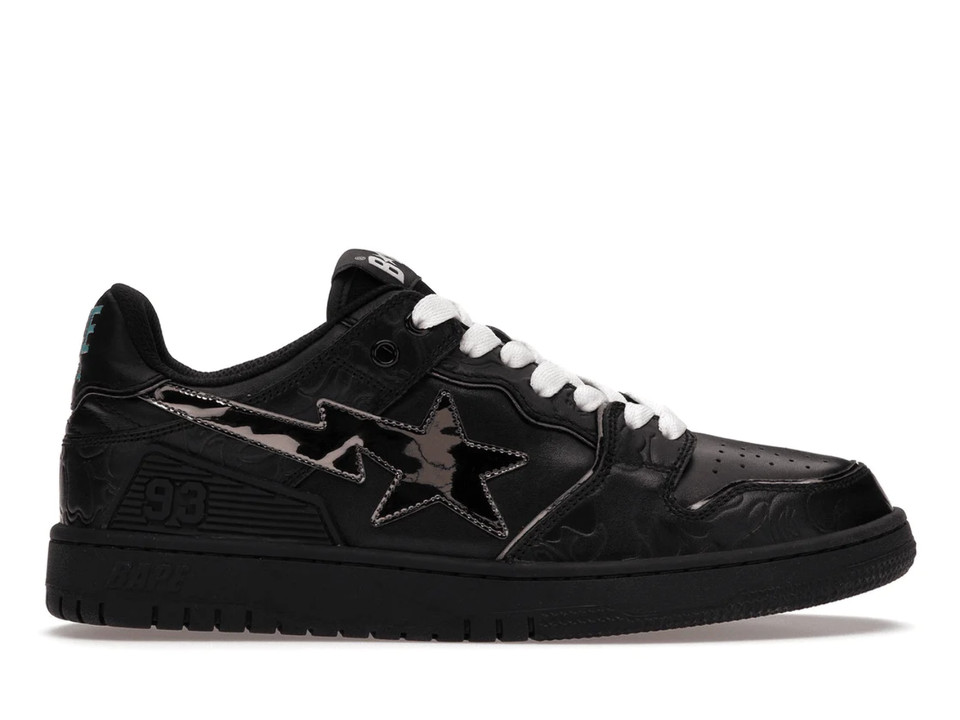 black bape shoes